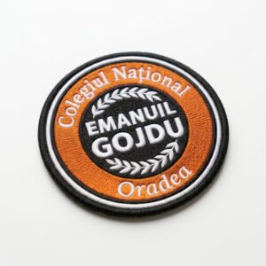 Colegiul Național „Emanuil Gojdu” Oradea Sigla Brodată de Ecusoanele.ro