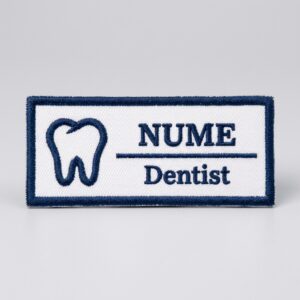 Ecuson Dentist Personalizat Brodat