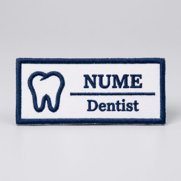 Ecuson Dentist Personalizat Brodat