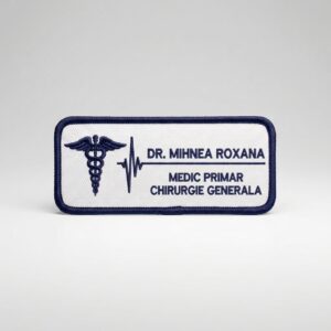 Ecuson Medical Personalizat Brodat v2