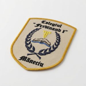 Emblema Colegiul „Ferdinand I Mineciu Sigla Brodata Emblema Colegiul „Ferdinand I Mineciu Sigla Brodata