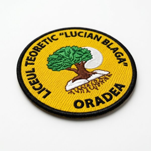 Liceul Teoretic „Lucian Blaga” Oradea Sigla Brodată de Ecusoanele.ro