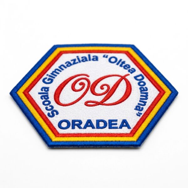 Școala Gimnazială Oltea Doamna Oradea sigla brodată