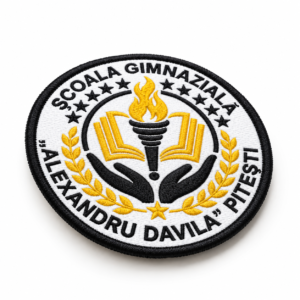 Școala Gimnazială ”Alexandru Davila” Pitești Sigla Brodată