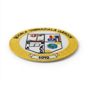 Scoala Gimnaziala Garcov 1910 Sigla Brodata Scoala Gimnaziala Garcov 1910 Sigla Brodata