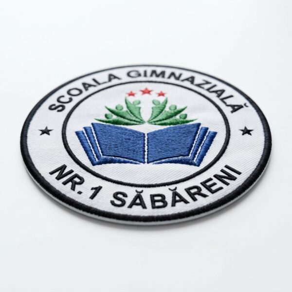 Scoala Gimnaziala Nr. 1 Sabareni Sigla Brodata