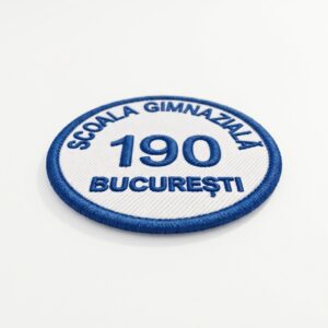 Școala Gimnazială Nr. 190 București Sigla Brodată Școala Gimnazială Nr. 190 București Sigla Brodată
