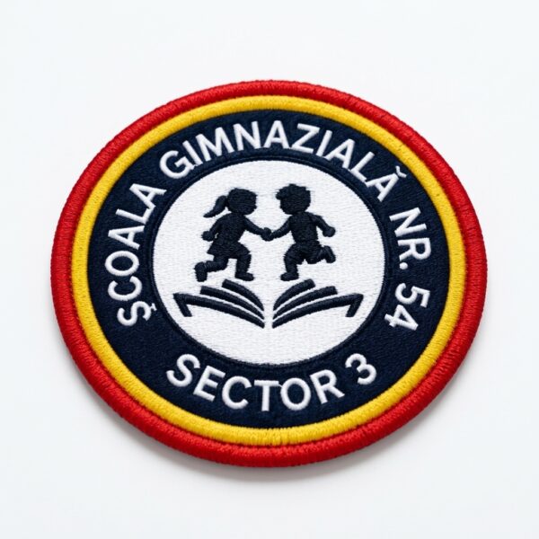 Scoala Gimnaziala Nr. 54 Sector 3 Bucuresti Sigla Brodata Scoala Gimnaziala Nr. 54 Sector 3 Bucuresti Sigla Brodata