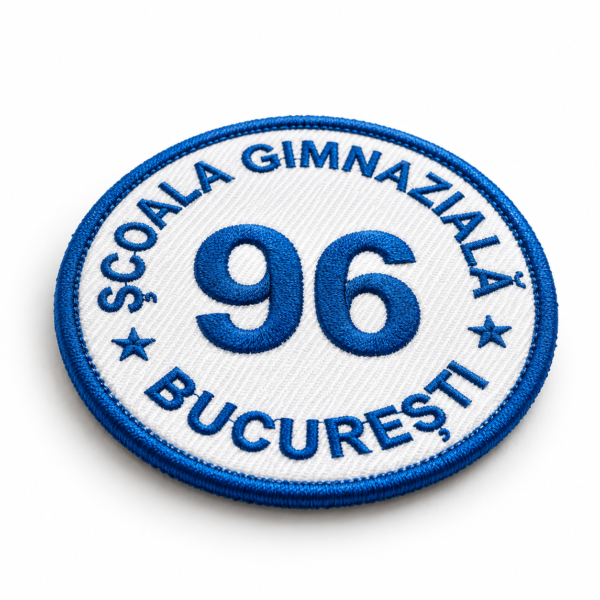 Școala Gimnazială Nr. 96 București Sigla Brodată