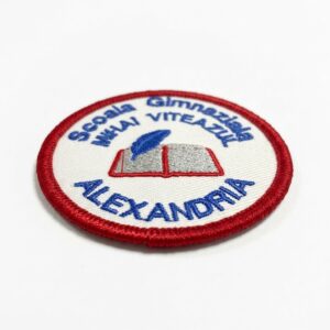 Școala Gimnazială „Mihai Viteazul” Alexandria v1 Sigla Brodată