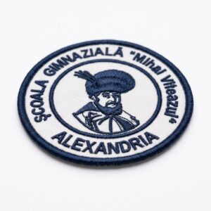 Școala Gimnazială „Mihai Viteazul” Alexandria v2 Sigla Brodată