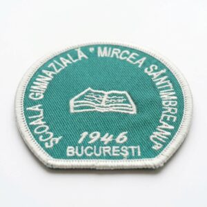 Școala Gimnazială „Mircea Sântimbreanu” 1946 București Sigla Brodată