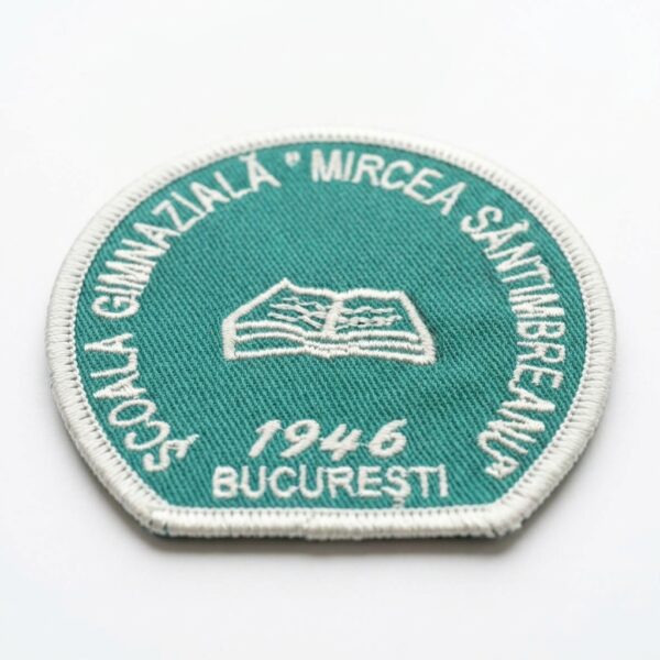 Școala Gimnazială „Mircea Sântimbreanu” 1946 București Sigla Brodată Școala Gimnazială „Mircea Sântimbreanu” 1946 București Sigla Brodată